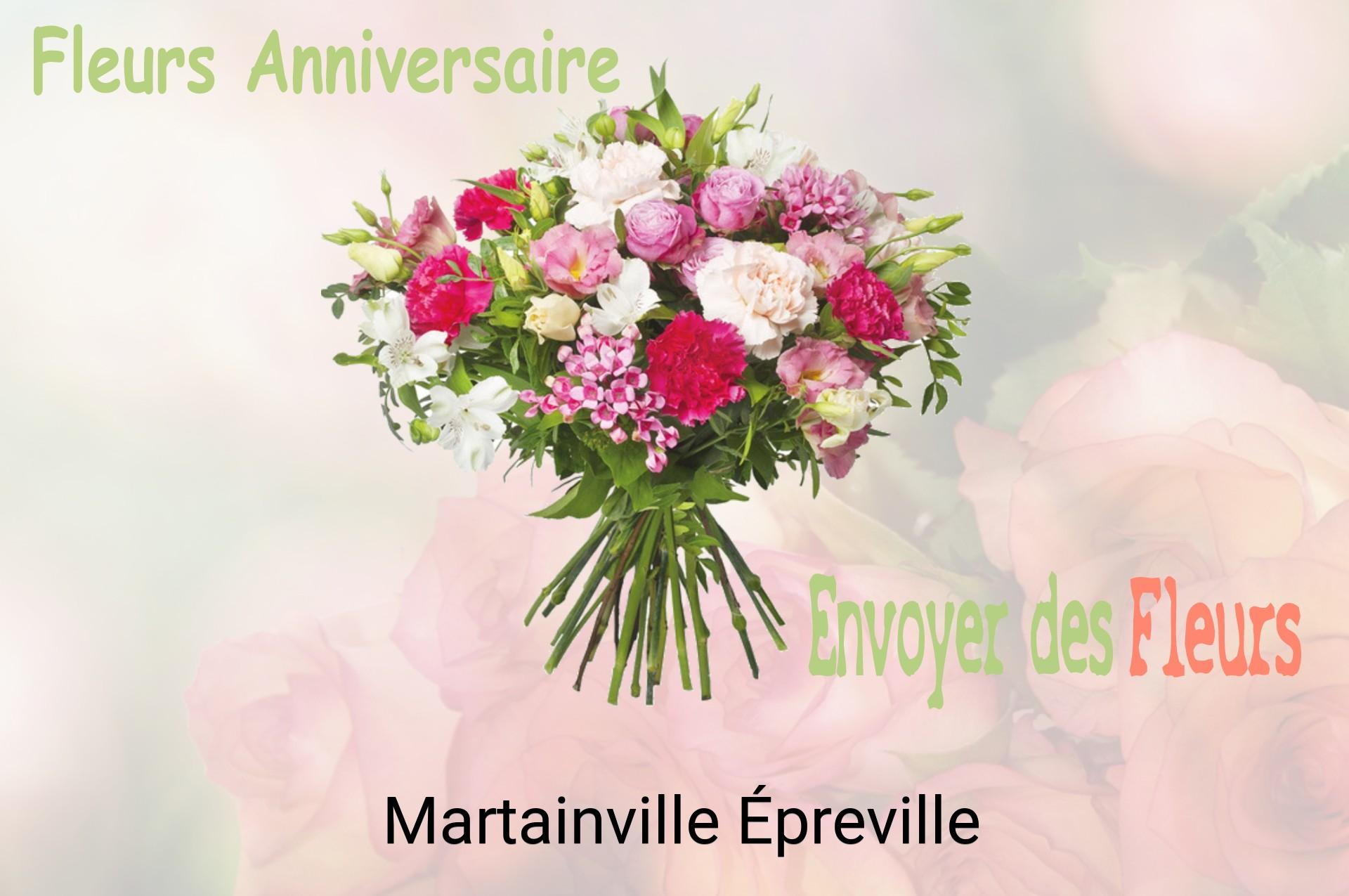 Bouquet de fleurs d’anniversaire livré à Martainville-Épreville